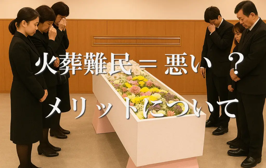火葬難民 メリット
